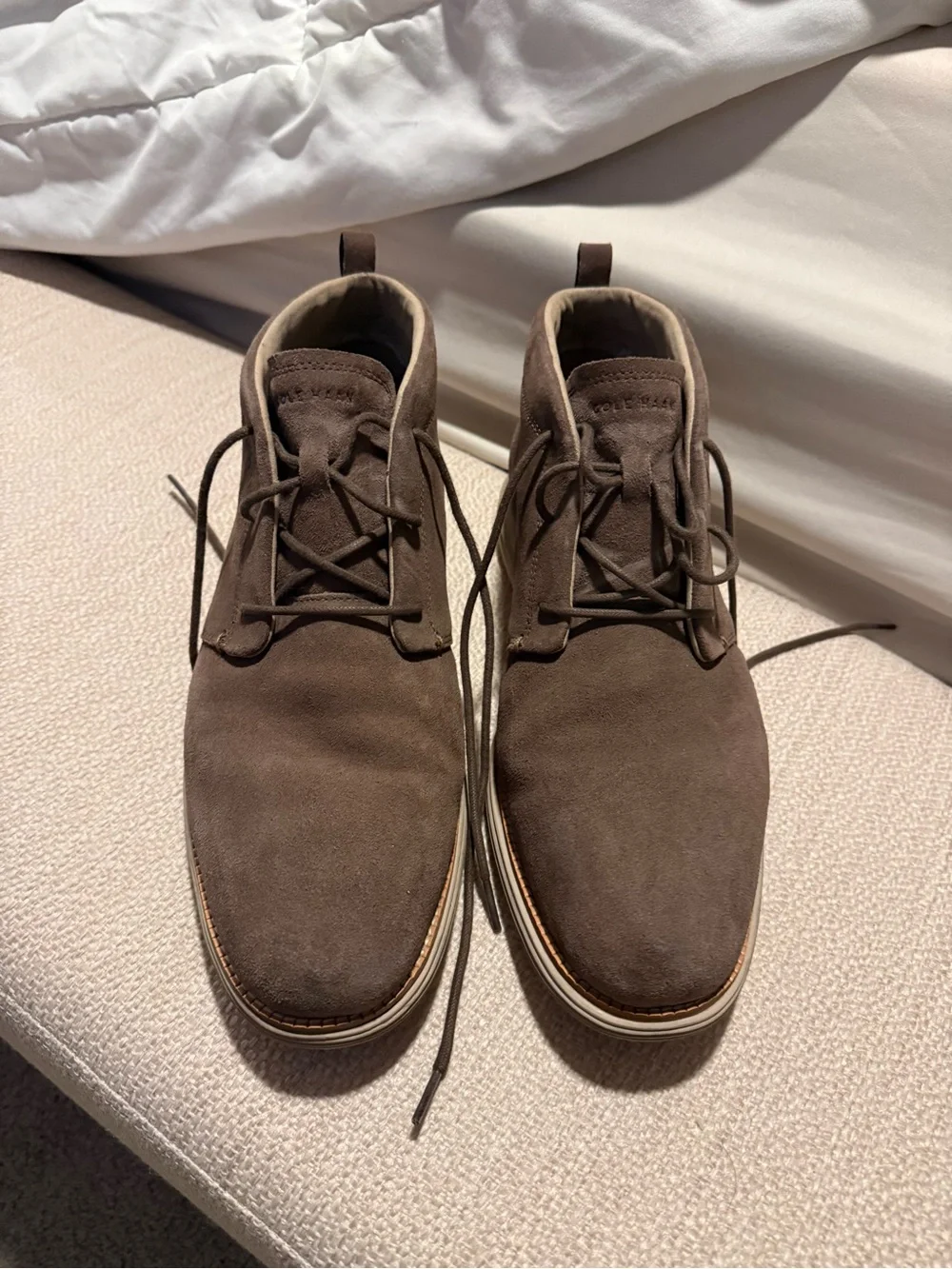 Cole Haan size 13 grand zero boots. Waterproof